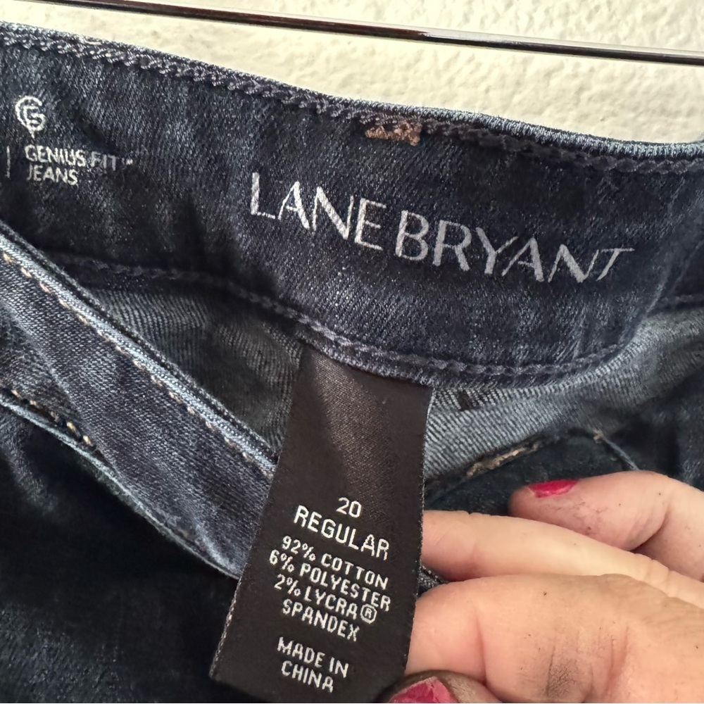 Lane Bryant Bootcut Genius Regular Fit Dark Wash Jeans Size 20 - Picture 9 of 12
